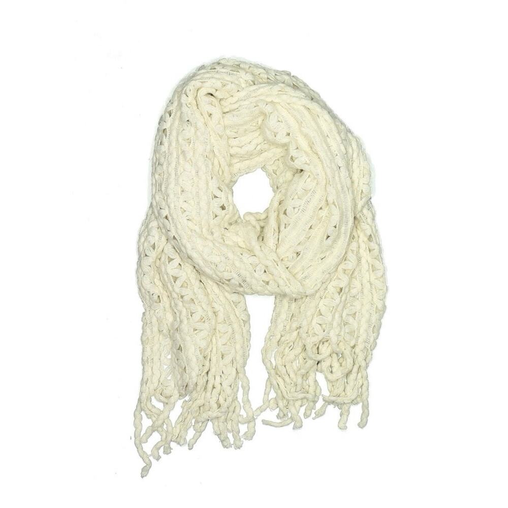 NWT Steve Madden Braided Bunch Oversize Scarf Ivory